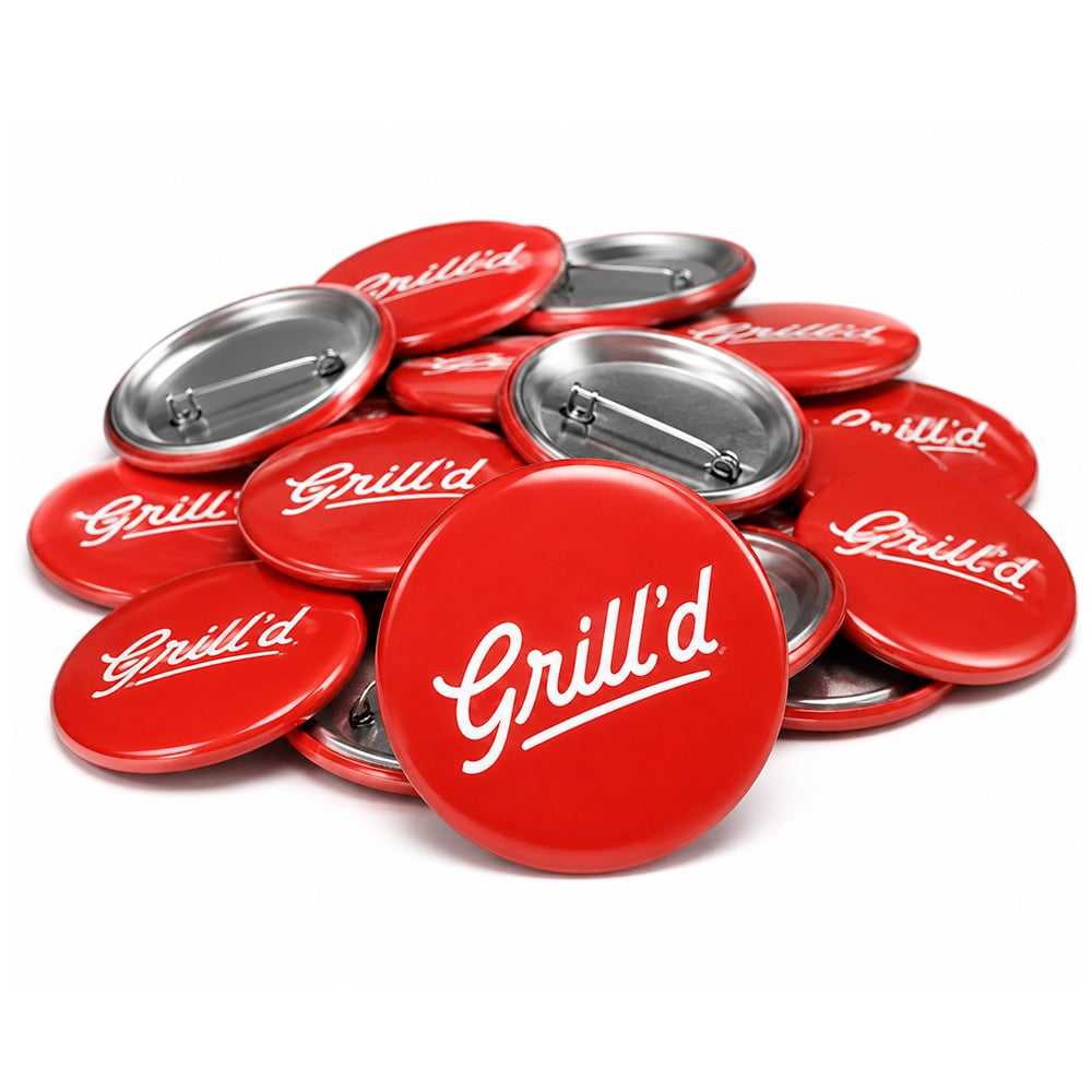 Metal Circle Badges 