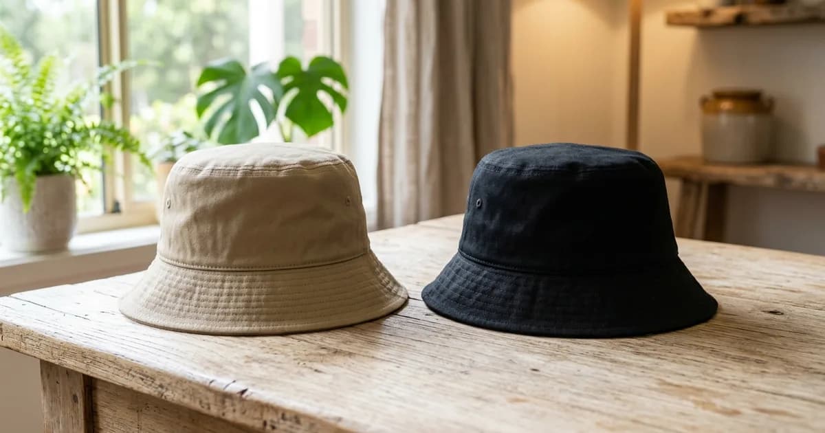 Custom bucket hats