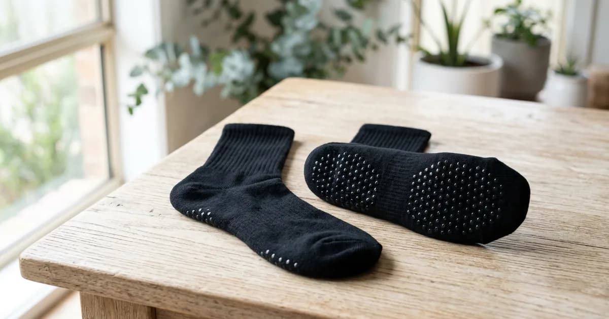Custom grip socks