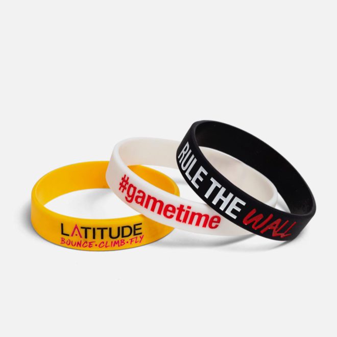 Silicone Wristbands Ink Fill