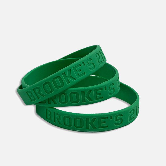 Silicone Wristbands Debossed