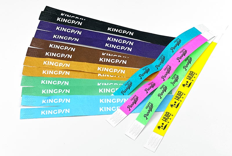 Tyvek wristbands