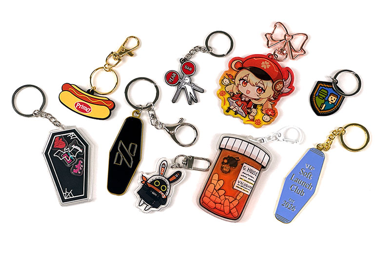 keychains selection
